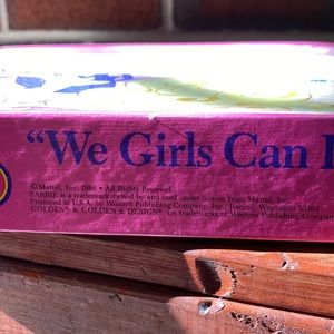 Gioco Da Tavolo Vintage Barbie Del 1986 – 'We Girls Can Do Anything' – Mattel Completo